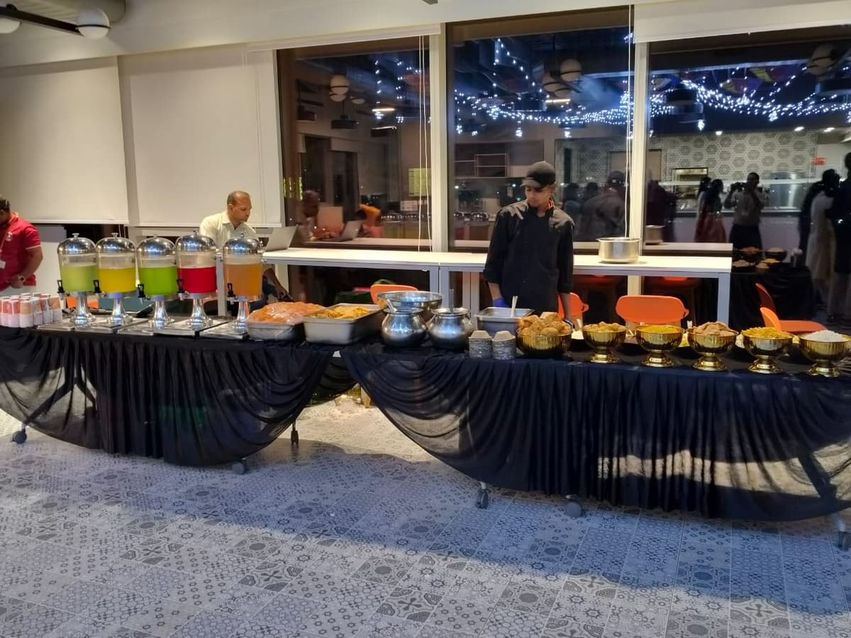 Corporate catering service