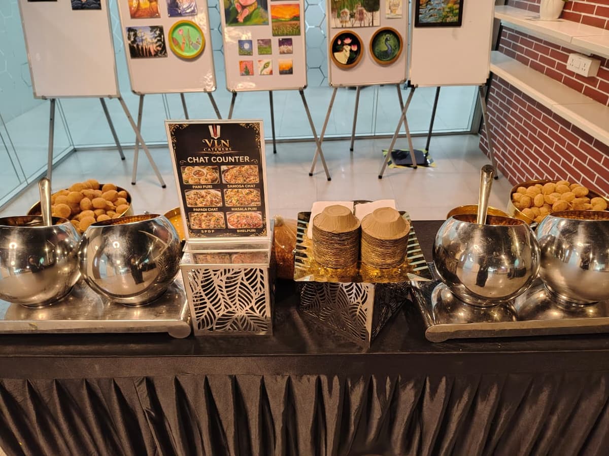 Chaat counter