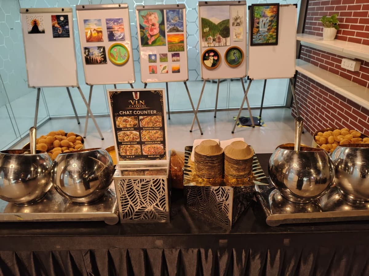 Chaat counter